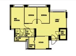 Blk 70A Telok Blangah Ridgeview (Bukit Merah), HDB 4 Rooms #603030391